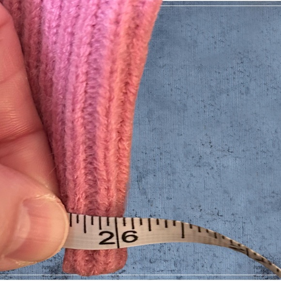 NWOT! WHITE BIRCH, WOMENS 3X LONG SLEEVE PULLOVER PINK SWEATER W/BLACK HEART. - Picture 12 of 14